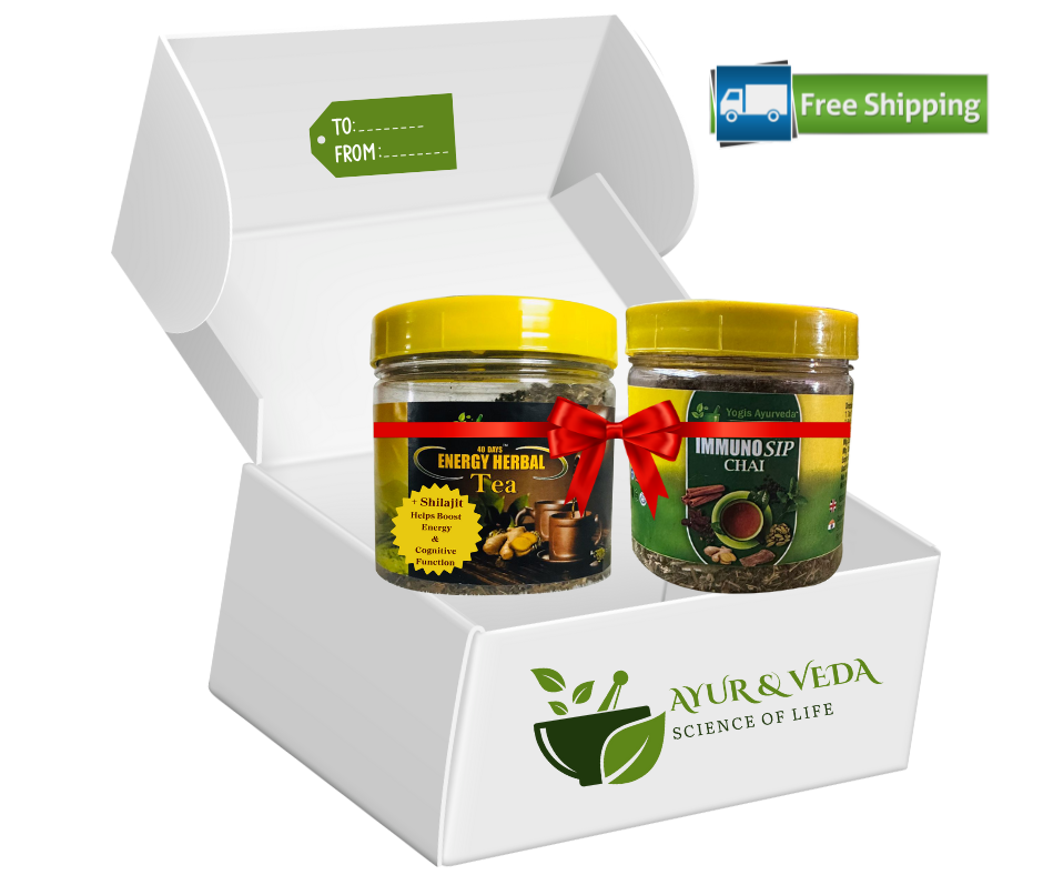 Energy Herbal & ImmunoSip Chai Combo Gift Pack (Free Shipping)