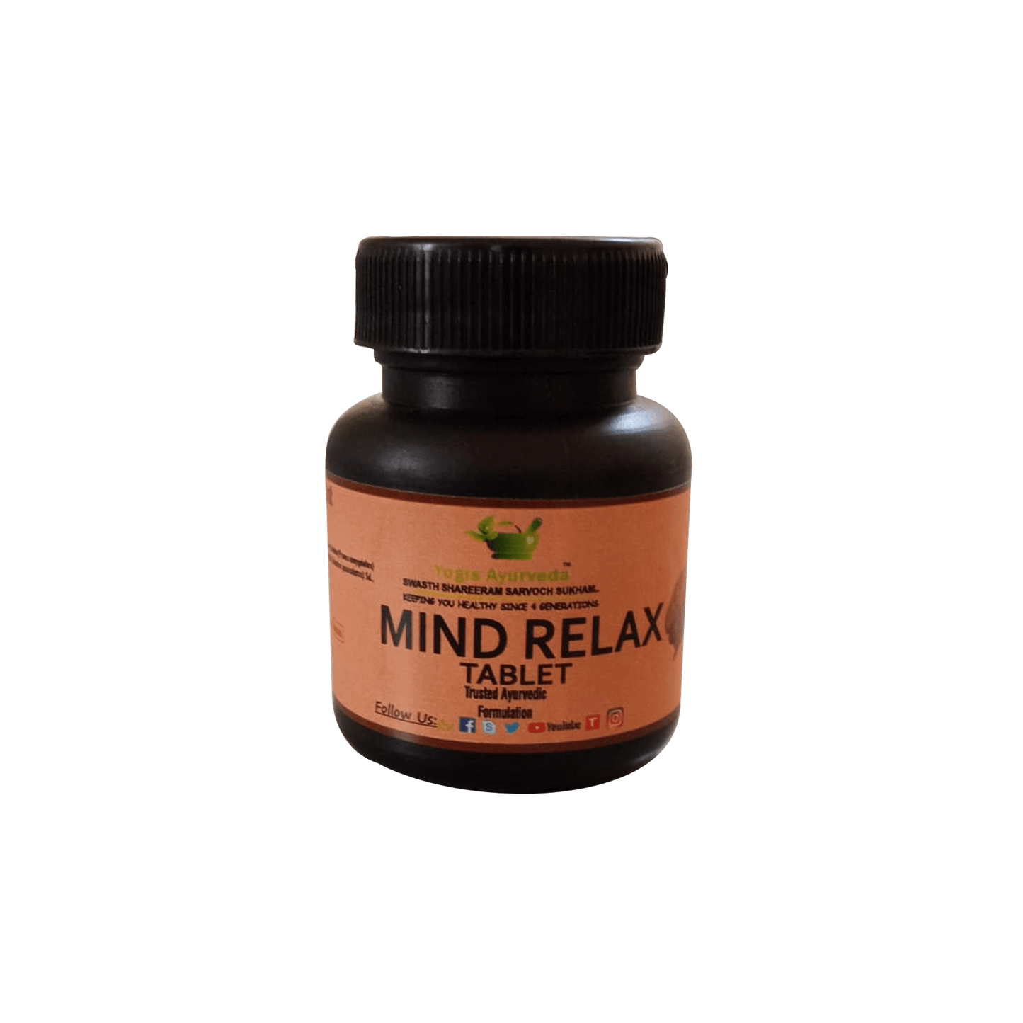 Mind Relax Tablets [Anxiety/Stress Relief] (60 tabs)