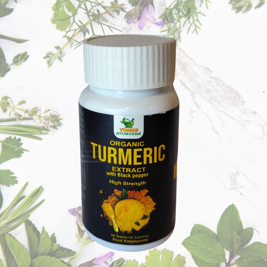 Turmeric Extract with Black Pepper (60 Capsules)