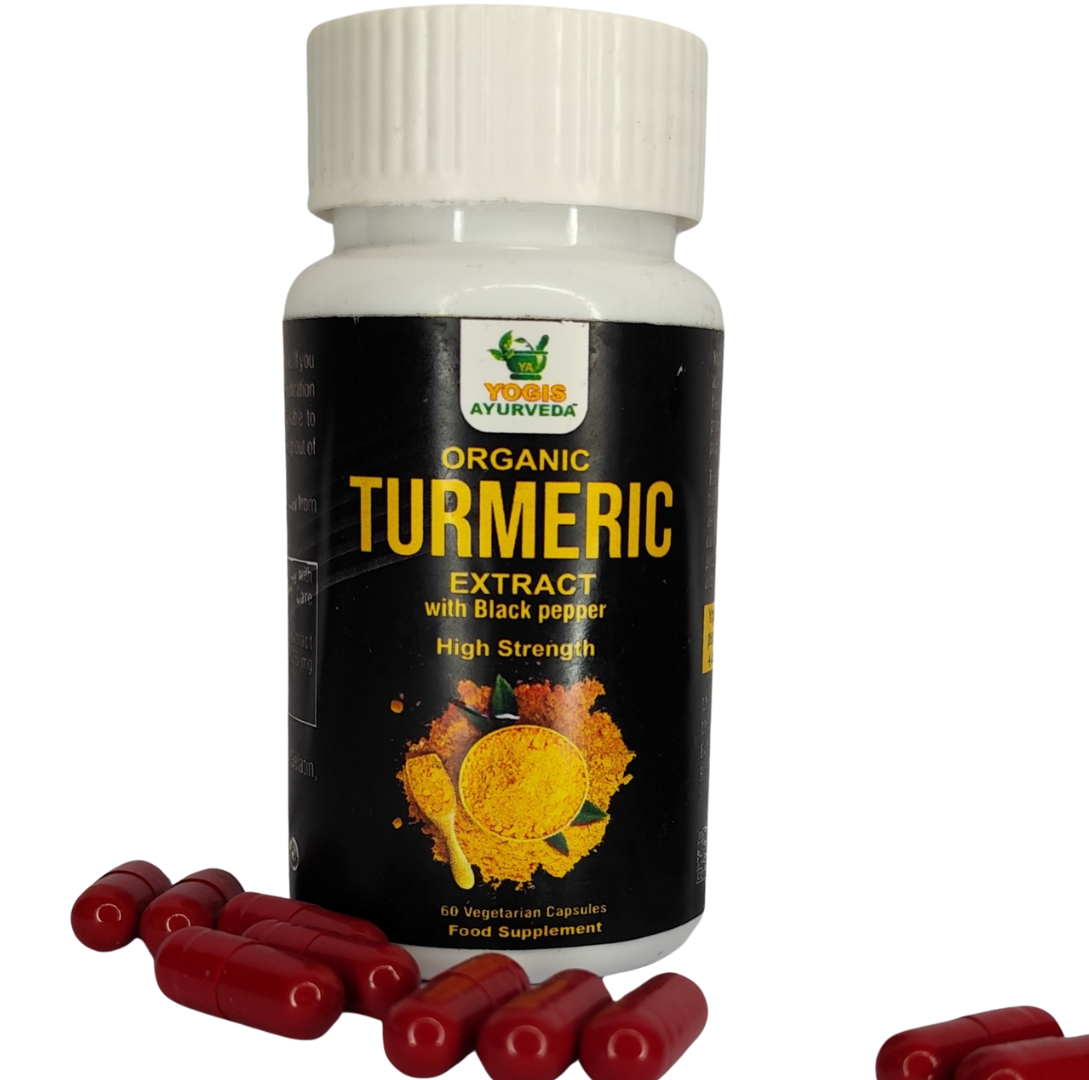 Turmeric Extract with Black Pepper (60 Capsules)